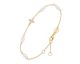 Bracelet argent doré, perles et oxydes Orus - BRD209