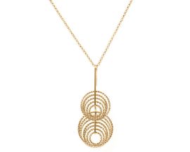 Collier argent doré Orus - CA150GOLD