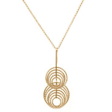 Collier argent doré Orus - CA150GOLD