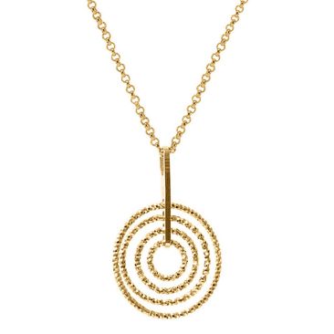 Collier argent doré Orus - CA211GOLD