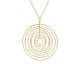 Collier argent doré Orus - CA275GOLD