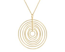 Collier argent doré Orus - CA275GOLD