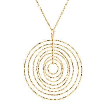 Collier argent doré Orus - CA275GOLD