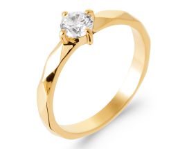 Bague oxyde plaqué or Stepec - IEXPTBP