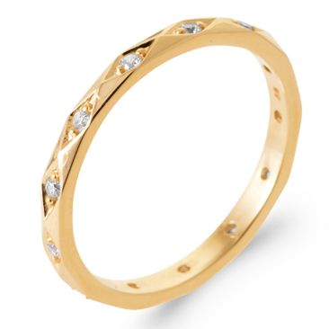 Bague oxydes plaqué or Stepec - IEXPEBP