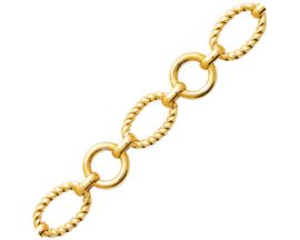Bracelet acier doré Stepec - JBIJJTIB