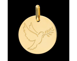 Médaille Colombe or Lucas Lucor - M1074