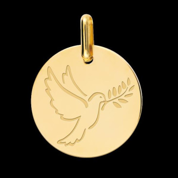 Médaille Colombe or Lucas Lucor - M1074