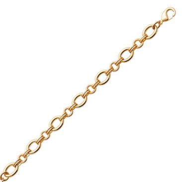 Bracelet plaqué or Stepec - EIBEOJBT