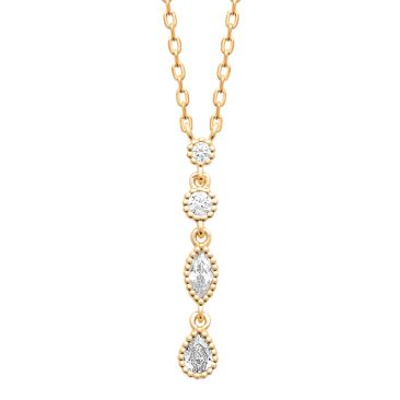 Collier plaqué or et oxydes Stepec - ESOIEXOU