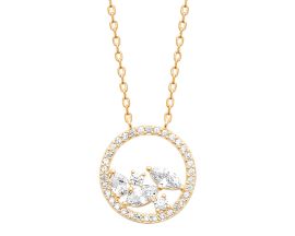 Collier plaqué or et oxydes Stepec - ESOJPTOU