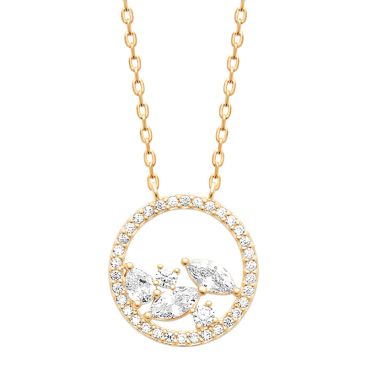 Collier plaqué or et oxydes Stepec - ESOJPTOU