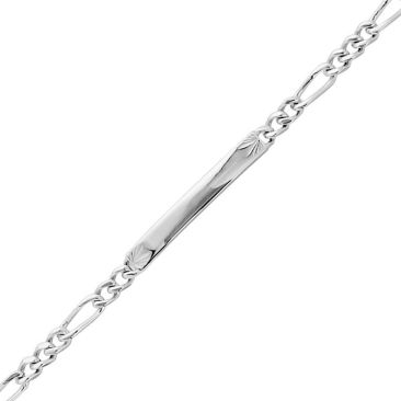 Bracelet gourmette enfant argent - 334030.00