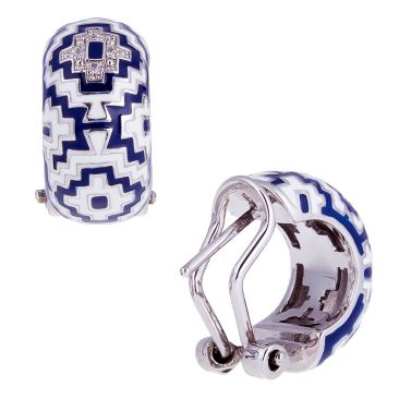 Boucles d'oreilles créoles Una Storia - BO12186