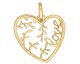 Pendentif coeur or Stepec - cISIIU