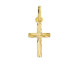 Pendentif croix or Lucas Lucor - K31