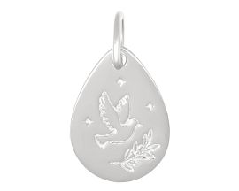 Médaille colombe argent Stepec - cOJSIU