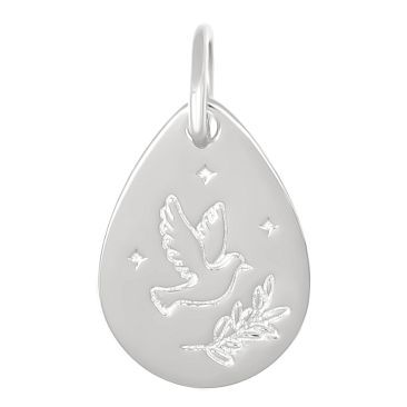 Médaille colombe argent Stepec - cOJSIU