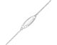 Bracelet gourmette coeur bébé argent Stepec - cOOOIU