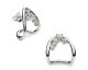 Boucles d'oreilles argent & oxydes LINEARGENT - 19673-A
