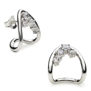 Boucles d'oreilles argent & oxydes LINEARGENT - 19673-A