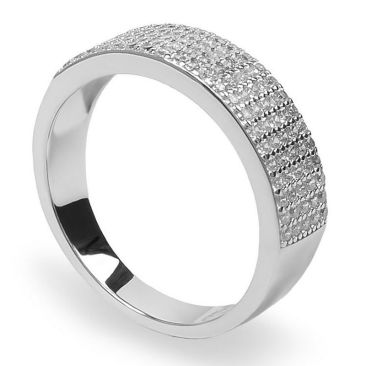 Bague argent & oxydes LINEARGENT - 19923-R