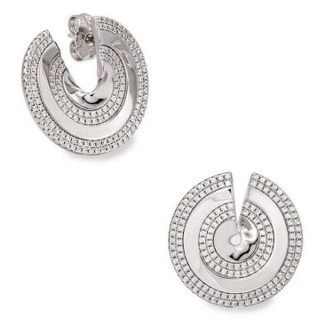 Boucles d'oreilles argent & oxydes LINEARGENT - 20203-A