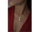 Collier argent doré oxydes LINEARGENT - 20328-PE