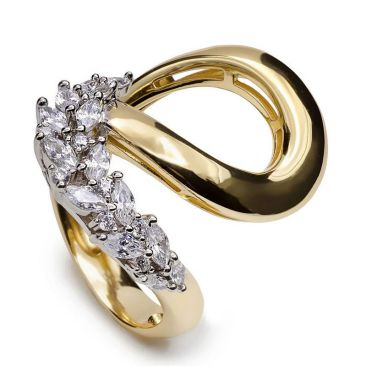 Bague argent & oxydes LINEARGENT - 20605-R