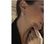 Boucles d'oreilles argent & oxydes LINEARGENT - 20605-A
