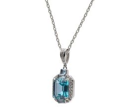Collier argent & oxydes LINEARGENT - 20679-V-PE