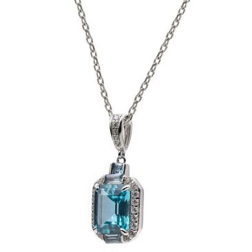 Collier argent & oxydes LINEARGENT - 20679-V-PE