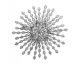 Broche argent & oxydes LINEARGENT - 8409-F
