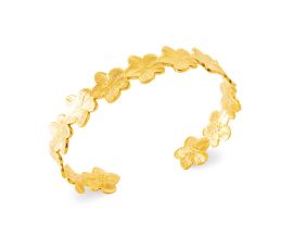 Bracelet acier doré Stepec - JBIJIOXI