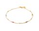 Bracelet plaqué or & oxydes - ESOJBIBT