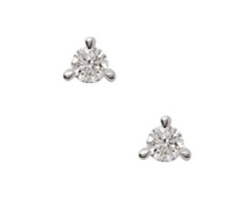 Boucles d'oreilles boutons diamant(s) or Stepec - aHedIIIU.IPg dp og