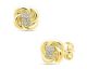 Boucles d'oreilles boutons diamant(s) or Stepec - aQedBPOTTUj dt oj