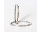 Boucles d'oreilles créoles argent Auro - C40704/BO/30 AG