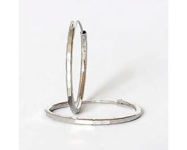 Boucles d'oreilles créoles argent Auro - C40704/BO/30 AG