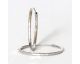 Boucles d'oreilles créoles argent Auro - C40704/BO/35 AG