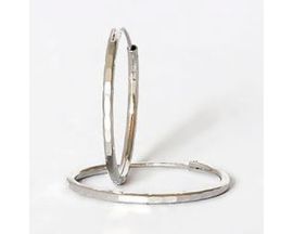 Boucles d'oreilles créoles argent Auro - C40704/BO/35 AG
