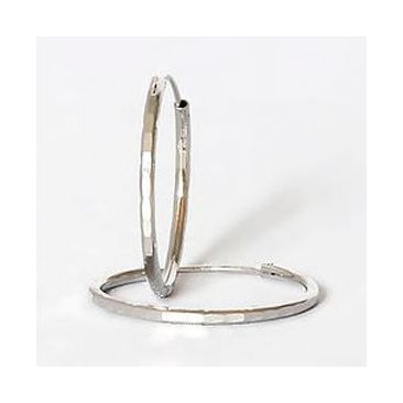 Boucles d'oreilles créoles argent Auro - C40704/BO/35 AG