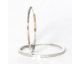 Boucles d'oreilles créoles argent Auro - C40701/BO/30 AG