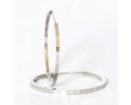 Boucles d'oreilles créoles argent Auro - C40701/BO/30 AG