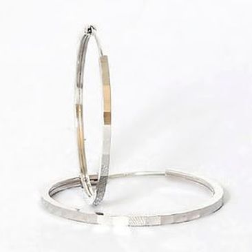 Boucles d'oreilles créoles argent Auro - C40701/BO/30 AG