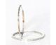 Boucles d'oreilles créoles argent Auro - C40701/BO/55 AG