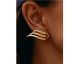 Boucles d'oreilles argent LINEARGENT - 19646-G-A