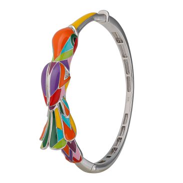 Bracelet rigide argent oxydes Una Storia - JO121228