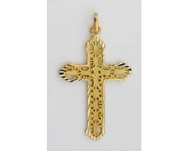 Pendentif croix or Lucas Lucor - K1235