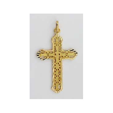 Pendentif croix or Lucas Lucor - K1235